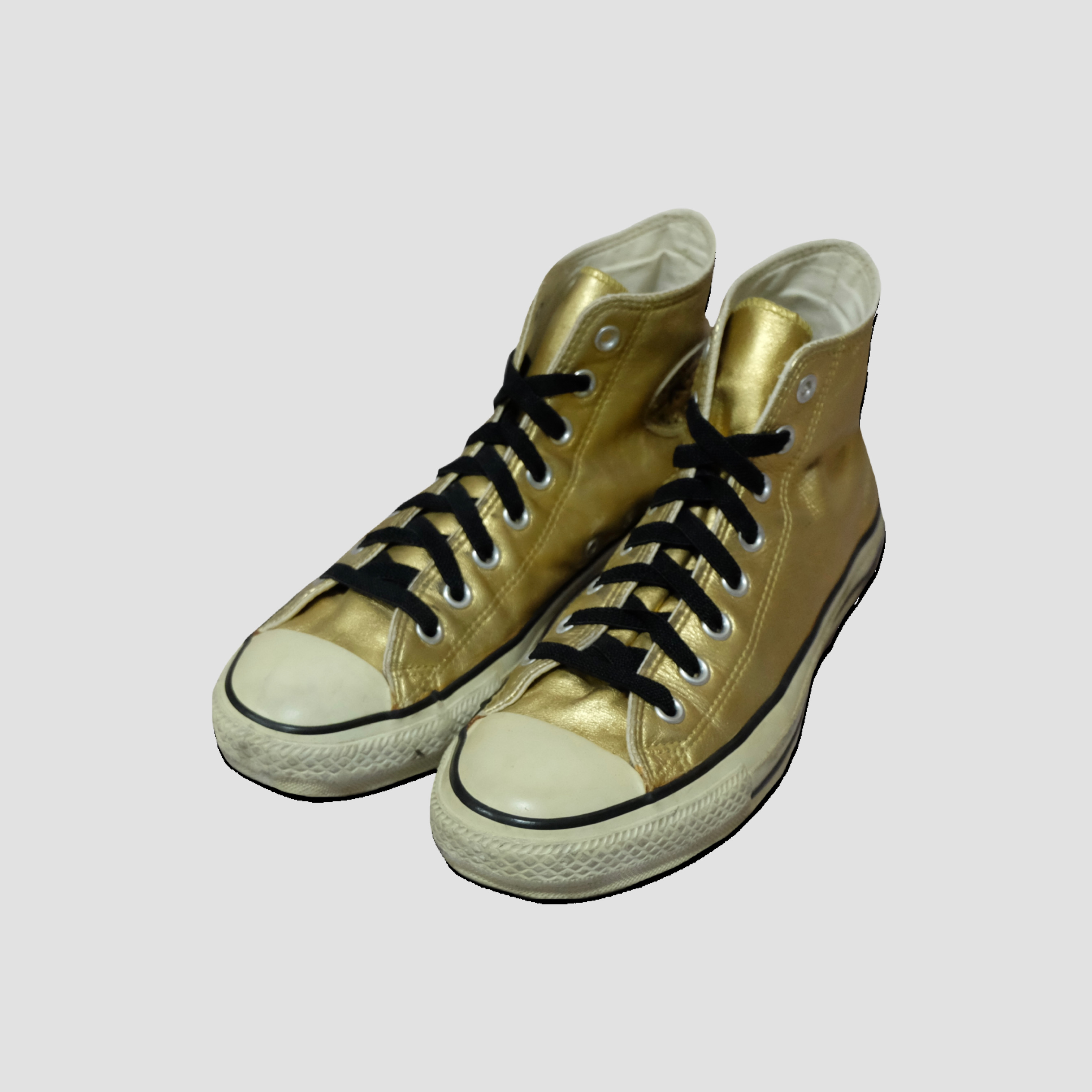 smooth operator / 【converse】used clothing high-cut sneaker gold