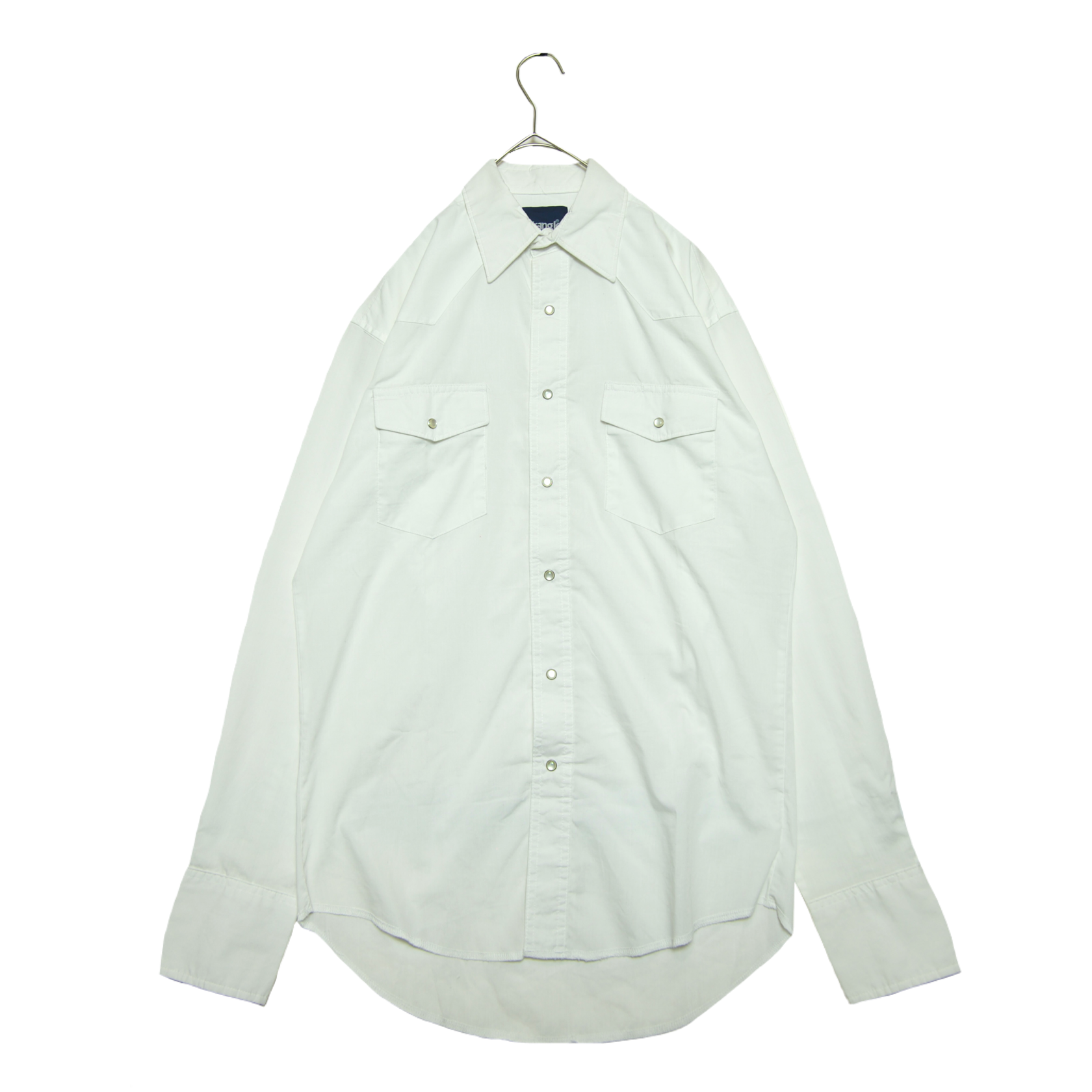 smooth operator / 【wrangler】used clothing western shirts white 